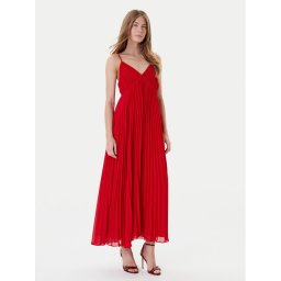 MICHAEL Michael Kors Коктейлна рокля MT583407R3 Червен Regular Fit