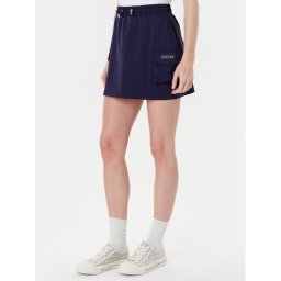 Guess Мини пола V5YD04 KCX42 Тъмносин Regular Fit