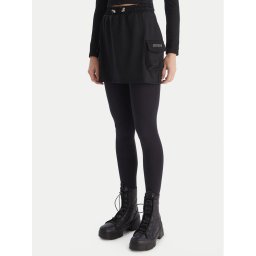 Guess Мини пола V5YD04 KCX42 Черен Regular Fit