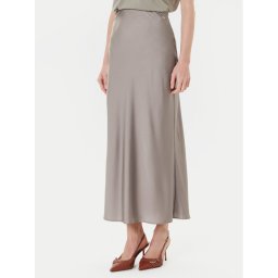 Guess Миди пола W5YD55 WF1T2 Сив Regular Fit