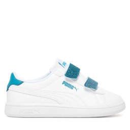 Сникърси Puma Smash 3.0 L Glitter Velcro V Ps 395609 08 Бял