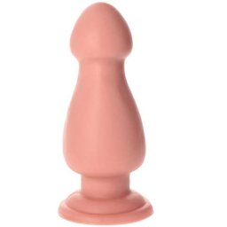 Лепяща се нестандартна отливка - дилдо Butt Plug "MONOLITE EL PENON FLESH" 26 см