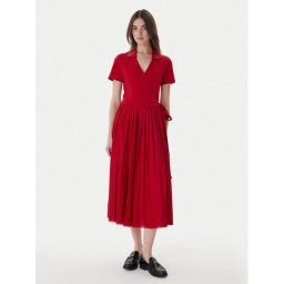 Tommy Hilfiger Ежедневна рокля 1985 WW0WW45733 Червен Regular Fit