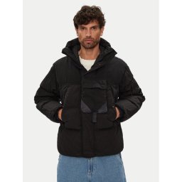 C.P. Company Пухено яке 19CMOW013A006369M Черен Regular Fit