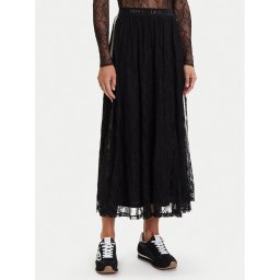 Liu Jo Sport Миди пола TF5260 J4951 Черен Regular Fit