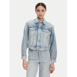 Calvin Klein Jeans Дънково яке 90s LV047C791G Син Relaxed Fit