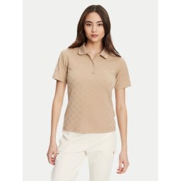Guess Пуловер V5YP01 KCX12 Бежов Regular Fit