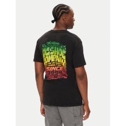 DC Shoes Тишърт ADYZT05450 Черен Heritage Fit