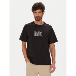 Michael Kors Тишърт CT552LN1V2 Черен Regular Fit