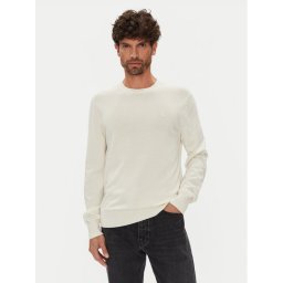 Calvin Klein Пуловер LV040BM343 Екрю Regular Fit