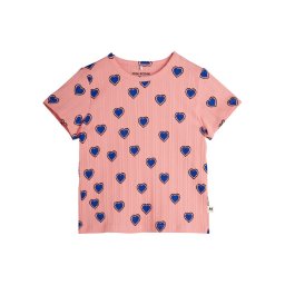 MINI RODINI Тишърт 2522013128 Розов Regular Fit
