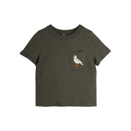 MINI RODINI Тишърт 2522013699 Черен Regular Fit