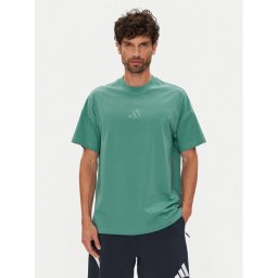 adidas Тишърт ALL SZN JX5085 Електриков Loose Fit