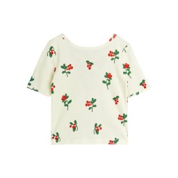 MINI RODINI Тишърт 2522011311 Бял Regular Fit