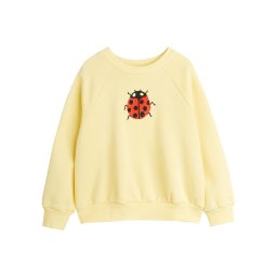 MINI RODINI Суитшърт 2522010923 Жълт Regular Fit