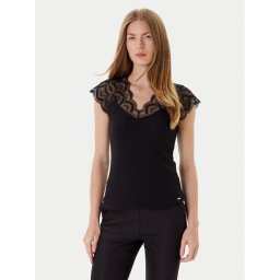 Morgan Блуза 251-DELI Черен Slim Fit