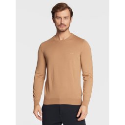 BOSS Пуловер Botto-L 50476364 Кафяв Regular Fit