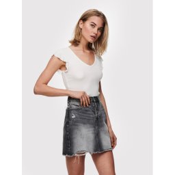 ONLY Блуза Belia 15227187 Бял Regular Fit
