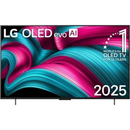 Телевизор LG OLED42C51LA, 42" UHD OLED evo, 4K (3840 x 2160), DVB-C/T2/S2, Full Cinema Screnn, Alpha 9 AI 4K Gen8, 120Hz Native