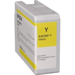 Консуматив Epson SJIC36P(Y): Ink cartridge for ColorWorks C6500/C6000 (Yellow)