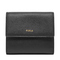 Малък дамски портфейл Furla Goccia M Compact WP00469 BX3036 KH O6000 Черен