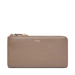 Голям дамски портфейл Furla Goccia L Zip Around WP00471 BX3036 KH 2572S Бежов