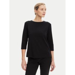 Weekend Max Mara Блуза Multia 2525946031 Черен Regular Fit