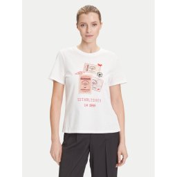 Weekend Max Mara Тишърт Ara 2525976041 Бял Regular Fit