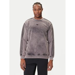 adidas Суитшърт Premium Essentials Retro JD0246 Сив Loose Fit