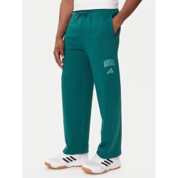 adidas Долнище анцуг Collegiate JM9178 Зелен Regular Fit