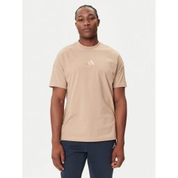 adidas Тишърт ALL SZN JX5083 Бежов Loose Fit