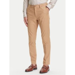 BOSS Чино панталони P-Kaiton1 50543945 Бежов Slim Fit