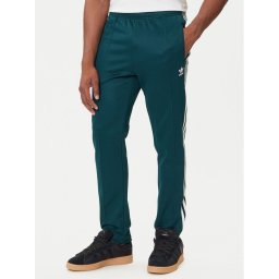 adidas Долнище анцуг adicolor Classics Beckenbauer JY1275 Зелен Slim Fit