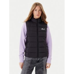 KARL LAGERFELD Жилетка за костюм A1W15048 Черен Regular Fit