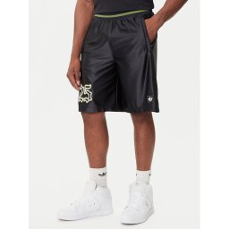 adidas Спортни шорти Number Graphic JY2769 Черен Loose Fit