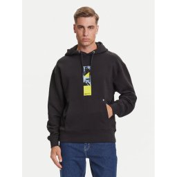 Karl Lagerfeld Jeans Суитшърт A3M20031 Черен Relaxed Fit