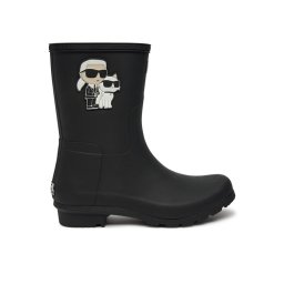 KARL LAGERFELD Гумени ботуши KL47073T Черен