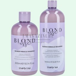 Inebrya Подхранващ неутрализиращ шампоан за руси нюанси 300/1000 мл. Blondesse Blonde Miracle Shampoo
