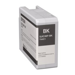 Epson SJIC36P(K): Ink cartridge for ColorWorks C6500/C6000 (Black)