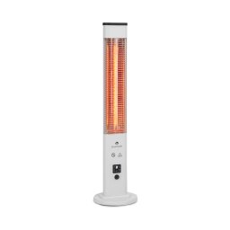 Blumfeldt Heat Guru Plus, външен лъчист нагревател, 1200W, 3 настройки на топлината, дистанционно управление (HHG6-HeatGuruIn&O-WH)