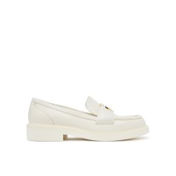 Guess лоуфъри с дебела подметка FLPSHU LEA14 Екрю
