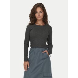 ONLY Блуза Carlotta 15291987 Сив Regular Fit