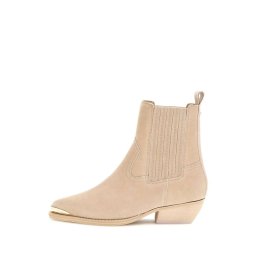 Guess Каубойски обувки FLTLN2 SUE10 Бежов