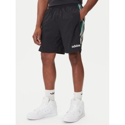 adidas Спортни шорти 90s Football JX3077 Черен Loose Fit