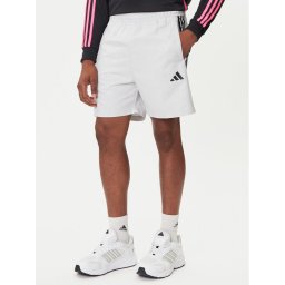 adidas Спортни шорти Common Goal JW0239 Сив Regular Fit