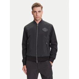 BOSS Яке бомбър C-Skiles 197 PS 50543675 Черен Regular Fit