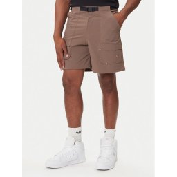 adidas Шорти от плат Premium Essentials Utility Cargo JW1081 Кафяв Loose Fit