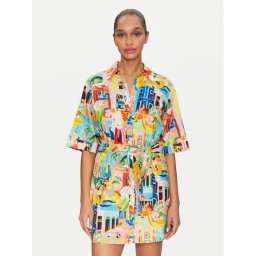 Seafolly Лятна рокля Cuba 55442-DR Цветен Relaxed Fit