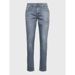 7 For All Mankind Дънки Slimmy Tepered JSMXC110TS Сив Slim Tapered Fit