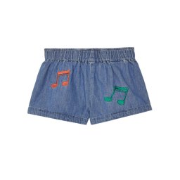 MINI RODINI Дънкови шорти 2523014060 Син Regular Fit